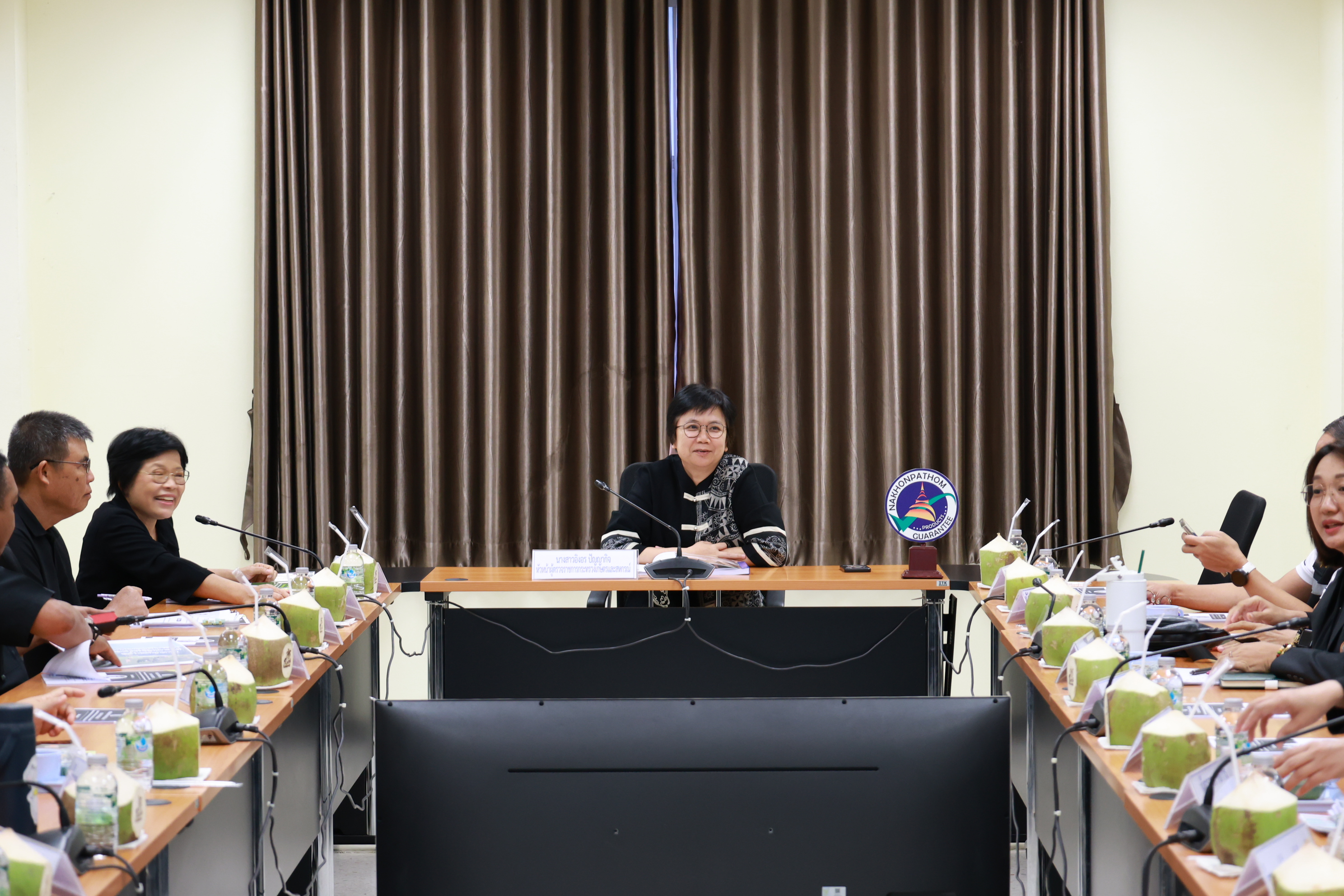 title - ผู้ตรวจราชการ ส.ป.ก. เข้าร่วมประชุมติดตามผลการดำเนินงานตามแผนการตรวจราชการของผู้ตรวจราชการกระทรวงเกษตรและสหกรณ์ ประจำปีงบประมาณ พ.ศ. 2569 รอบที่ 1 เขตตรวจราชการที่ 2 จังหวัดนครปฐม